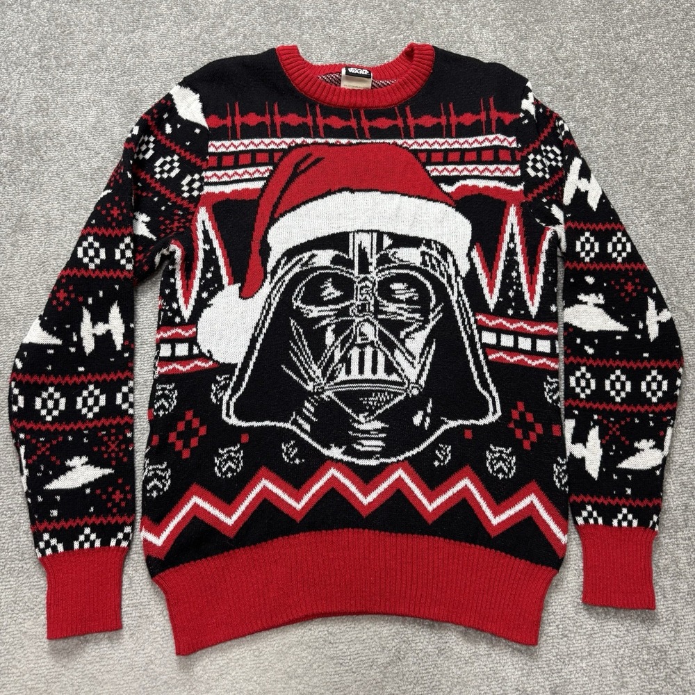 Star Wars Darth Vader Merry Sithmas Christmas Sweater Size Medium